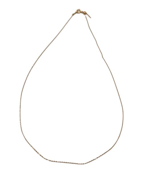 ete（エテ）ete (エテ) 角あずきチェーン ネックレス ゴールド サイズ:下記参照の古着・服飾アイテム