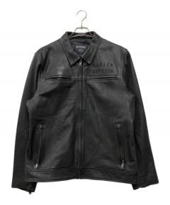 中古・古着通販】VANSON (バンソン) シングルライダースジャケット