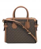 MICHAEL KORSマイケル・コース）の古着「総柄2WAYバッグ」｜ブラウン