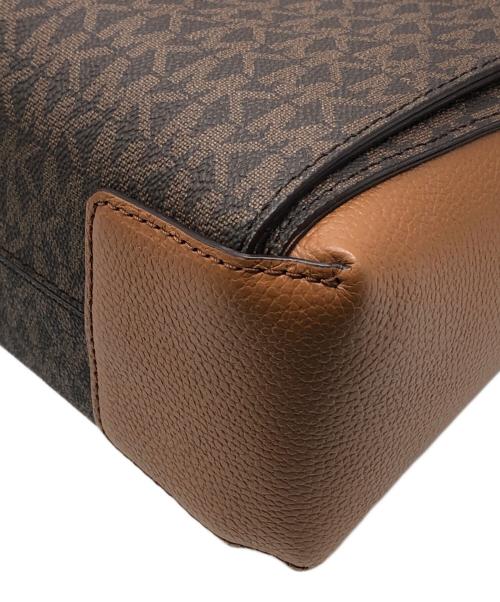 MICHAEL KORS（マイケル・コース）MICHAEL KORS (マイケル・コース) 総柄2WAYバッグ ブラウン サイズ:下記参照の古着・服飾アイテム
