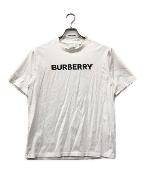 BURBERRY（バーバリー）BURBERRY (バーバリー) ロゴプリントTシャツ ホワイト サイズ:Sの古着・服飾アイテム