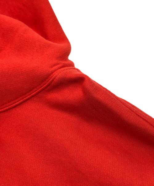 OFFWHITE（オフホワイト）OFFWHITE (オフホワイト) パスカル ペインティング ロゴプリント フーディ パーカー レッド サイズ:Sの古着・服飾アイテム