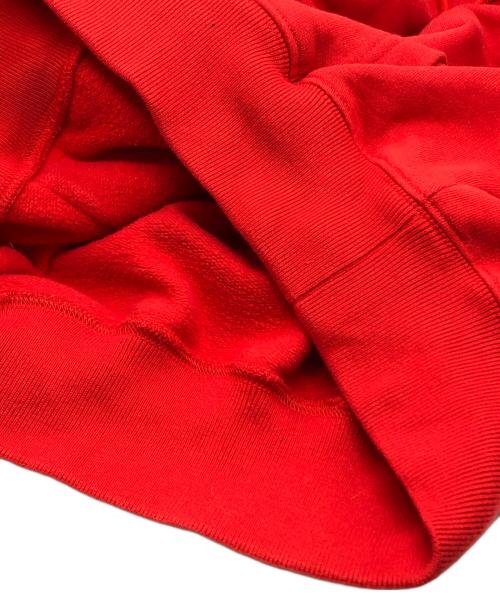 OFFWHITE（オフホワイト）OFFWHITE (オフホワイト) パスカル ペインティング ロゴプリント フーディ パーカー レッド サイズ:Sの古着・服飾アイテム