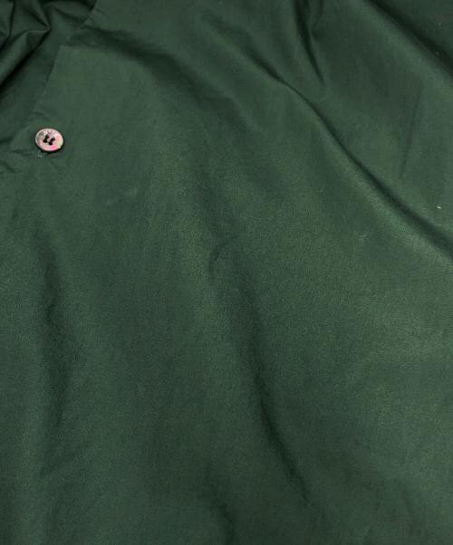 UNUSED（アンユーズド）UNUSED (アンユーズド) OPEN COLLAR SHIRT グリーン サイズ:2の古着・服飾アイテム