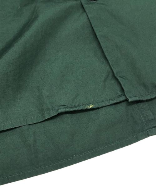 UNUSED（アンユーズド）UNUSED (アンユーズド) OPEN COLLAR SHIRT グリーン サイズ:2の古着・服飾アイテム