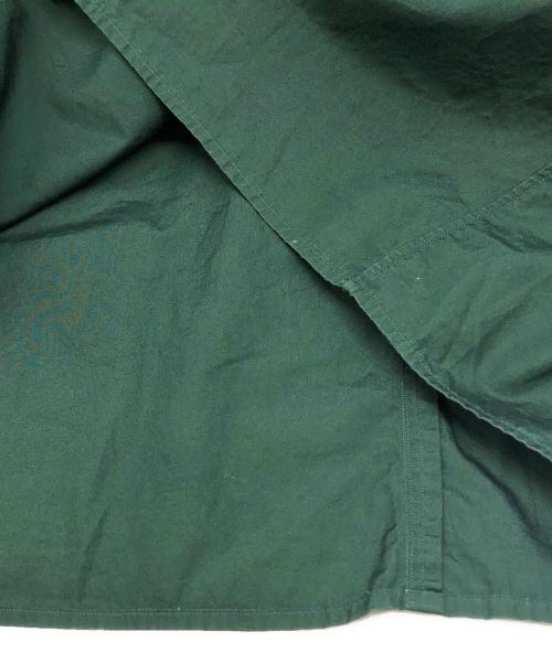 UNUSED（アンユーズド）UNUSED (アンユーズド) OPEN COLLAR SHIRT グリーン サイズ:2の古着・服飾アイテム