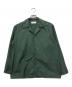 UNUSED（アンユーズド）の古着「OPEN COLLAR SHIRT」｜グリーン