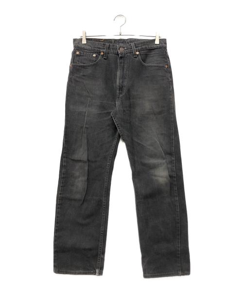 LEVI'S（リーバイス）LEVI'S (リーバイス) 505後染めブラックデニム ブラック サイズ:W33×L32の古着・服飾アイテム