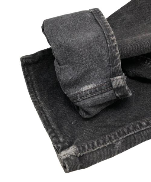 LEVI'S（リーバイス）LEVI'S (リーバイス) 505後染めブラックデニム ブラック サイズ:W33×L32の古着・服飾アイテム