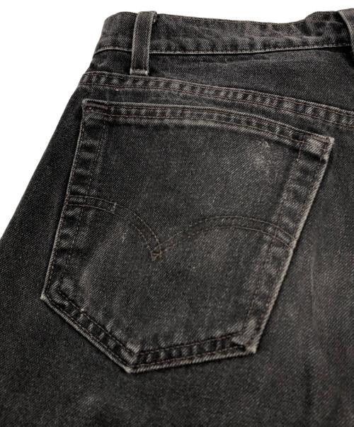 LEVI'S（リーバイス）LEVI'S (リーバイス) 505後染めブラックデニム ブラック サイズ:W33×L32の古着・服飾アイテム