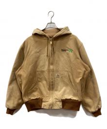 CarHartt（カーハート）の古着「企業ロゴアクティブジャケット」｜ベージュ