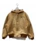 CarHartt（カーハート）の古着「企業ロゴアクティブジャケット」｜ベージュ