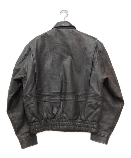 ADVENTURE BOUND（アドヴェンチャーバウンド）ADVENTURE BOUND (アドヴェンチャーバウンド) レザージャケット ブラウン サイズ:Sの古着・服飾アイテム