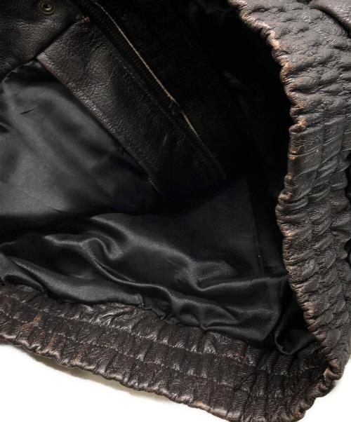 ADVENTURE BOUND（アドヴェンチャーバウンド）ADVENTURE BOUND (アドヴェンチャーバウンド) レザージャケット ブラウン サイズ:Sの古着・服飾アイテム