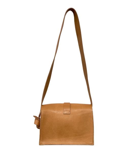 archi（アーキ）archi (アーキ) LEATHER SHOULDER BAG ベージュ サイズ:下記参照の古着・服飾アイテム