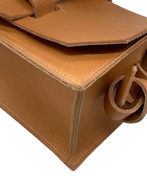 archi（アーキ）archi (アーキ) LEATHER SHOULDER BAG ベージュ サイズ:下記参照の古着・服飾アイテム