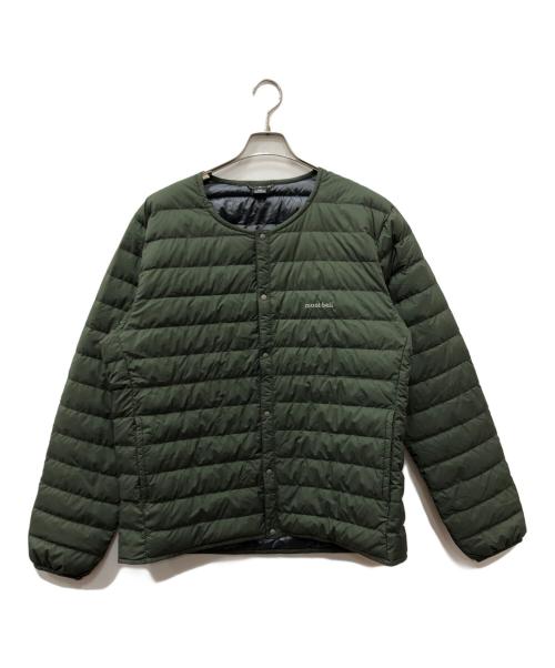 mont-bell（モンベル）mont-bell (モンベル) スペリオダウン ラウンドネックジャケット グリーン サイズ:ＸＸＬの古着・服飾アイテム