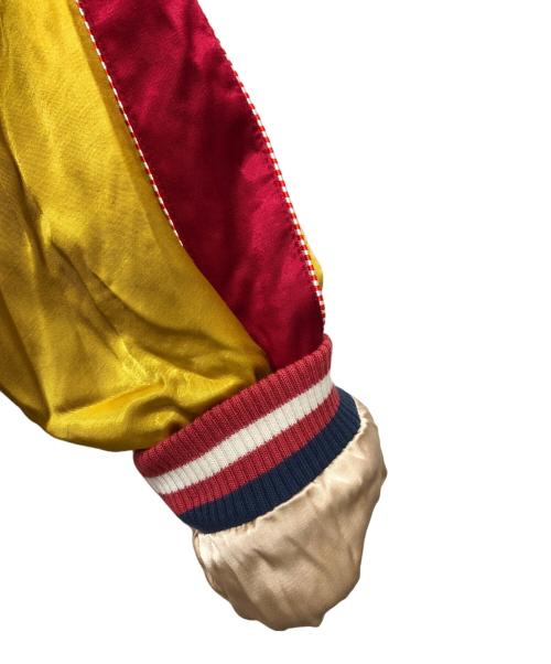 HOUSTON（ヒューストン）HOUSTON (ヒューストン) スカジャン レッド サイズ:Mの古着・服飾アイテム