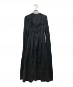 ALICE AUAAアリスアウアア）の古着「ブラウスワンピース」｜ブラック