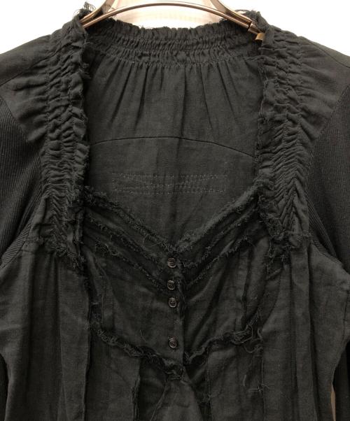 ALICE AUAA（アリスアウアア）alice auaa (アリスアウアア) ブラウスワンピース ブラック サイズ:3の古着・服飾アイテム