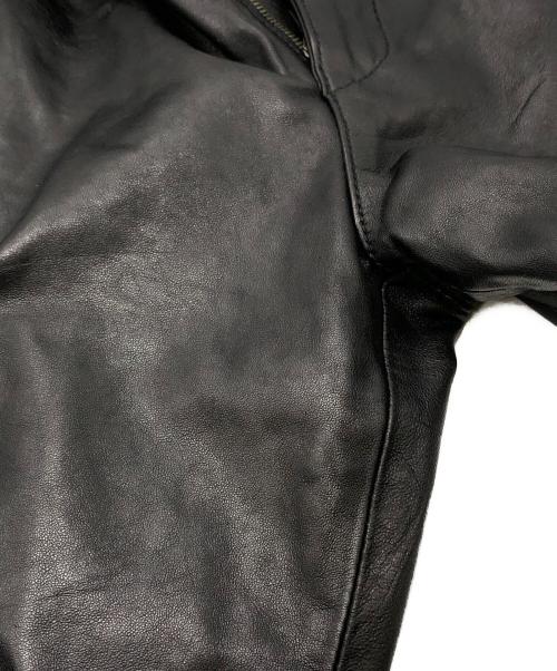 ALICE AUAA（アリスアウアア）ALICE AUAA (アリスアウアア) シープレザーハーフパンツ ブラック サイズ:4の古着・服飾アイテム