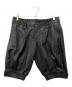 ALICE AUAA（アリスアウアア）の古着「シープレザーハーフパンツ」｜ブラック