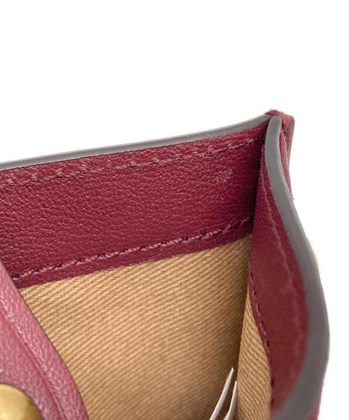 POLO RALPH LAUREN（ポロ・ラルフローレン）POLO RALPH LAUREN (ポロ・ラルフローレン) poloベア レザーカードケース ワインレッド サイズ:下記参照の古着・服飾アイテム