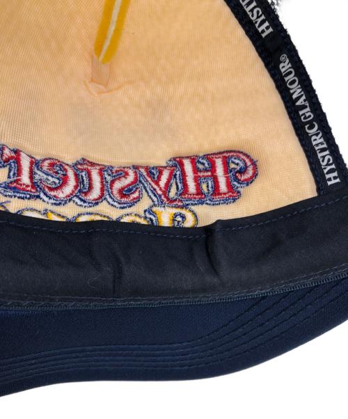 Hysteric Glamour（ヒステリックグラマー）Hysteric Glamour (ヒステリックグラマー) HYSTERIC JEANS刺繍 メッシュキャップ ネイビー サイズ:FREEの古着・服飾アイテム