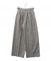 AMERI (アメリ) LIGHT TWEED MANY TUCK PANTS グレー サイズ:M 未使用品：10000円