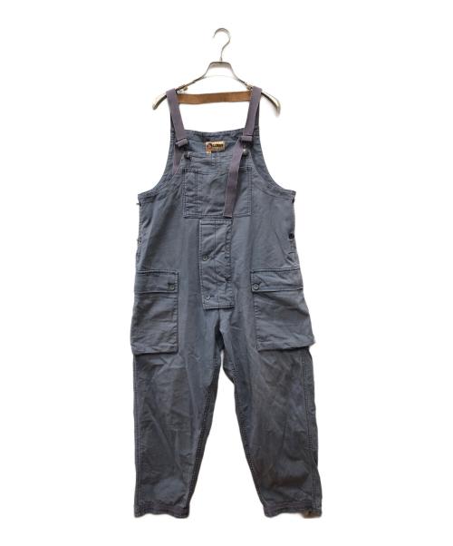 NIGEL CABOURN（ナイジェルケーボン）NIGEL CABOURN (ナイジェルケーボン) ヘリンボーンオーバーオール ネイビー サイズ:48の古着・服飾アイテム