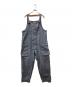NIGEL CABOURN（ナイジェルケーボン）の古着「ヘリンボーンオーバーオール」｜ネイビー