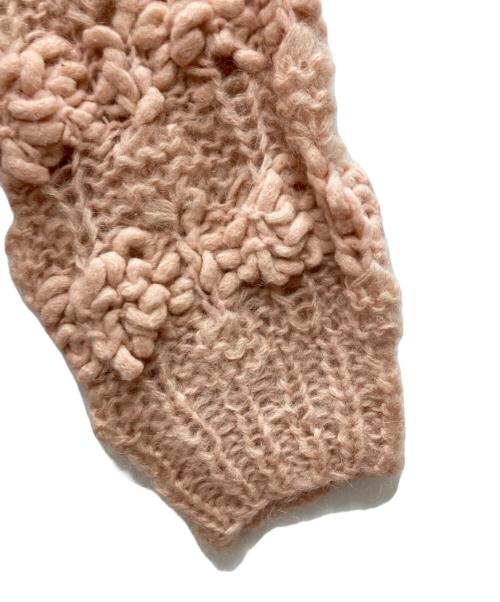 CLANE（クラネ）CLANE (クラネ) BUMPY OVER V NECK KNIT TOPS ピンク サイズ:2の古着・服飾アイテム