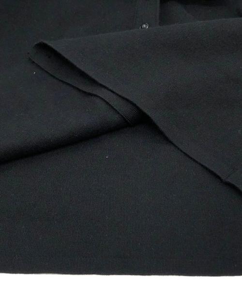 CABAN（キャバン）CABaN (キャバン) コットンカシミヤ クルーネックカーディガン ブラック サイズ:Fの古着・服飾アイテム