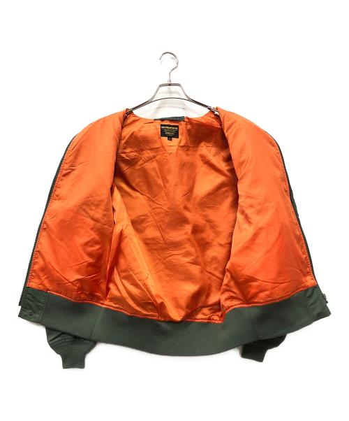 AVIREX（アヴィレックス）AVIREX (アヴィレックス) L-2 CM LOGO フライトジャケット グリーン サイズ:XLの古着・服飾アイテム