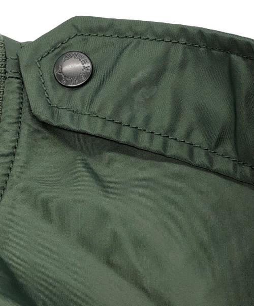 AVIREX（アヴィレックス）AVIREX (アヴィレックス) L-2 CM LOGO フライトジャケット グリーン サイズ:XLの古着・服飾アイテム