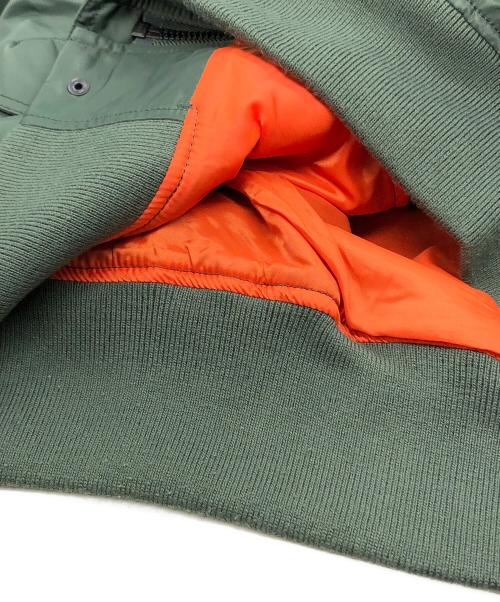 AVIREX（アヴィレックス）AVIREX (アヴィレックス) L-2 CM LOGO フライトジャケット グリーン サイズ:XLの古着・服飾アイテム