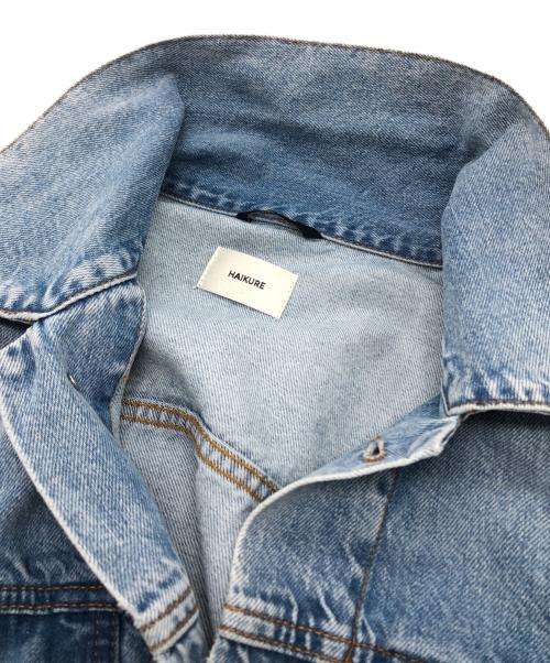 haikure（ハイクル）haikure (ハイクル) JANET BLUE AQUA デニムジャケット インディゴ サイズ:XSの古着・服飾アイテム
