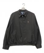 POLO RALPH LAURENポロ・ラルフローレン）の古着「スイングトップ」｜ブラック