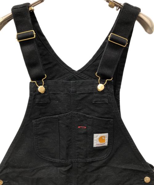 Carhartt WIP（カーハート ワークインプログレス）CARHARTT WIP (カーハート ワークインプログレス) bib overall ブラック サイズ:30の古着・服飾アイテム