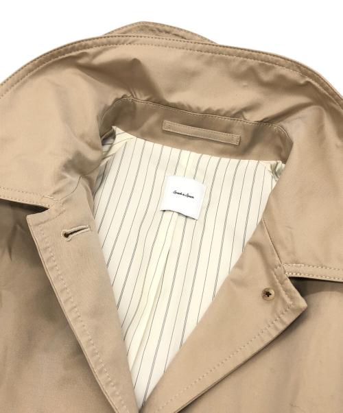 Spick and Span（スピック＆スパン）Spick and Span (スピック＆スパン) T/Cギャバジンステンカラーコート ベージュ サイズ:38の古着・服飾アイテム