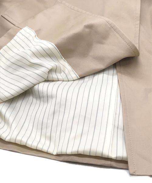 Spick and Span（スピック＆スパン）Spick and Span (スピック＆スパン) T/Cギャバジンステンカラーコート ベージュ サイズ:38の古着・服飾アイテム