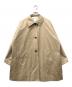 Spick and Span（スピック＆スパン）の古着「T/Cギャバジンステンカラーコート」｜ベージュ