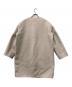 theory luxe (セオリーリュクス) ノーカラーコクーンコート ベージュ サイズ:38 未使用品：30000円