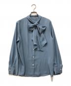 theory luxeセオリーリュクス）の古着「Marvine Saylie Blouse」｜ブルー
