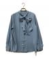 theory luxe（セオリーリュクス）の古着「Marvine Saylie Blouse」｜ブルー