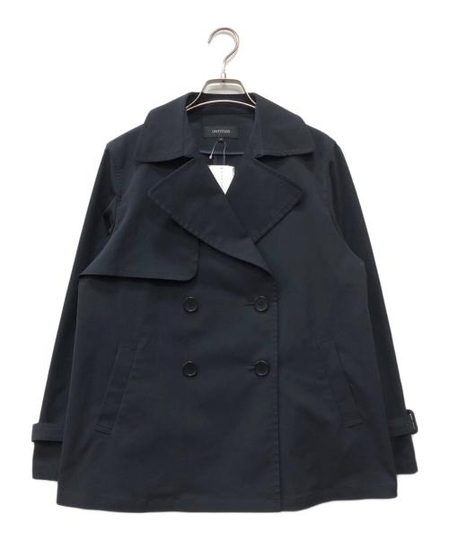 UNTITLED（アンタイトル）UNTITLED (アンタイトル) ショートトレンチコート ネイビー サイズ:3の古着・服飾アイテム