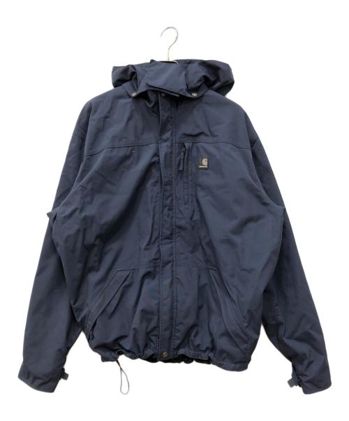 CarHartt（カーハート）CarHartt (カーハート) ナイロンジャケット ネイビー サイズ:ＸＬの古着・服飾アイテム
