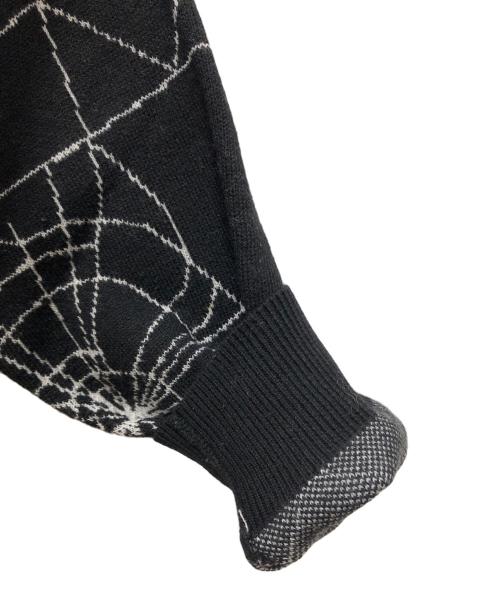 LFYT（エルエフワイティー）LFYT (エルエフワイティー) SPIDERWEB SWEATER ブラック サイズ:Ｍの古着・服飾アイテム