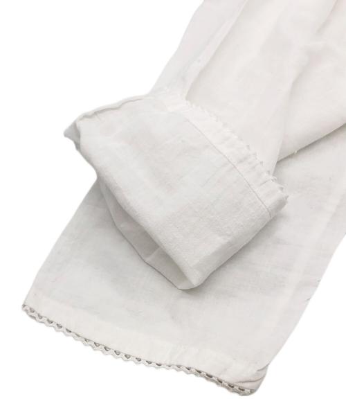 45R（フォーティファイブ・アール）45R (フォーティファイブ・アール) 長袖ブラウス ホワイト サイズ:下記参照の古着・服飾アイテム