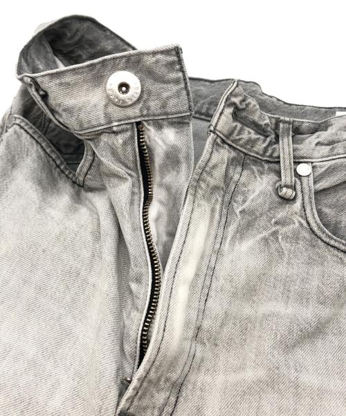 upper hights（アッパーハイツ）upper hights (アッパーハイツ) デニムパンツ グレー サイズ:23の古着・服飾アイテム